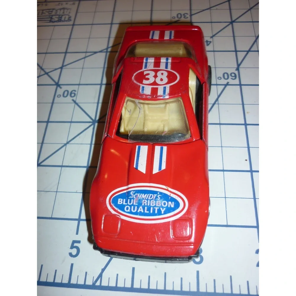 Schmidts Beer Corvette‎ C4 Diecast 1/24 Red 38 Promo Vehicle Parts Repair